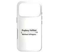Prophecy Preterism Jesus Faith Gym Workout Case for iPhone 17 Pro