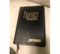 Prophecy Study Bible NKJV (John Hagee) Black Bonded Leather
