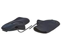 Prophete Bicycle Handlebar Cover 30 x 20 cm Waterproof Windproof with Fleece Lining Black