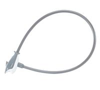 Prophete Cable Lock Reversible Key Chain Length: 65 cm, Diameter: 8 mm, Level 2, Grey