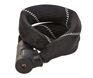 Prophete Unisex - Adult Chain Lock, Highest Break-Resistance, Length: 110 cm, Diameter 8.5 mm, Security Level 8, Black, One Size