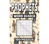 Prophets Word Search: 100 Pages of Bible Puzzles, Word Scramble, Word Find, and Vocabulary Activities for Kids, Adults, and Seniors