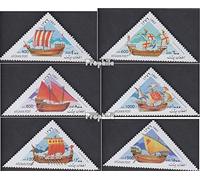 Prophila Collection Afghanistan 1740-1745 (complete.issue.) unmounted mint/never hinged ** MNH 1997 Old Sailboats (Stamps for collectors) Seafaring/ships