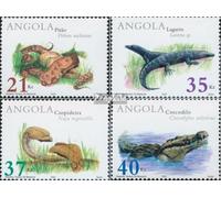Prophila Collection angola 1674-1677 (complete.issue.) unmounted mint/never hinged ** MNH 2002 Reptiles (Stamps for collectors) Amphibians/reptiles/dinosaurs