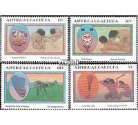 Prophila Collection antigua and Barbuda 841-844 (complete.issue.) unmounted mint/never hinged ** MNH 1985 caribbean Indians (Stamps for collectors)