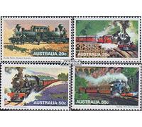 Prophila Collection Australia Mi.-number.: 680-683 (complete.issue.) 1979 Steam locomotives (Stamps for collectors) Trains/railway/funicular