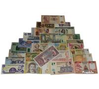 Prophila Collection Banknote all World 25 various money out 25 different Countries (money for collectors - no means of payment)