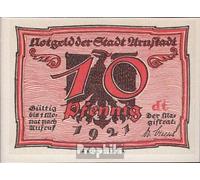 Prophila Collection Banknote arnstadt Notgeld: 43.1 Notgeld the City arnstaGerman, Bst.: German uncirculated 1921 10 Pfennig arnstadt (money for collectors - no means of payment)