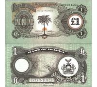 Prophila Collection Banknote biafra Pick-number: 5a uncirculated 1968 1 Pound (money for collectors - no means of payment) plants/mushrooms