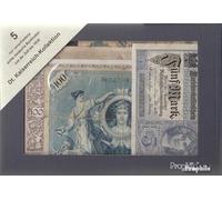 Prophila Collection Banknote German Empire 5 various money German Empire (money for collectors - no means of payment)