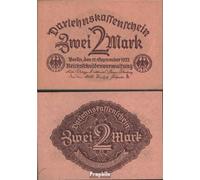Prophila Collection Banknote German Empire Rosenbg: 74 uncirculated 1922 2 Mark (money for collectors - no means of payment)