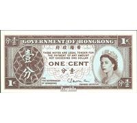 Prophila Collection Banknote hong kong Pick-number: 325b uncirculated 1971 1 CENT (money for collectors - no means of payment)