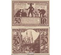 Prophila Collection Banknote Paderborn Notgeld: 1043.7 50 PF Cemetery Notgeldschein the City Patheborn uncirculated 1921 50 Pfennig Paderborn (money for collectors - no means of payment)