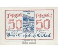 Prophila Collection Banknote under-Weissenbach Notgeld the City under-Weissenbach uncirculated 1920 50 bright (money for collectors - no means of payment)