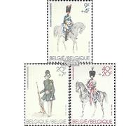 Prophila Collection Belgium 2083-2085 (complete.issue.) unmounted mint/never hinged ** MNH 1981 Military Uniforms (Stamps for collectors) Military/Knight