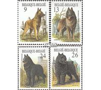 Prophila Collection Belgium 2265-2268 (complete.issue.) unmounted mint/never hinged ** MNH 1986 Belgian Breeds (Stamps for collectors) Dogs/wolves/hyenas