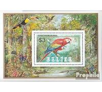 Prophila Collection belize block66 (complete.issue.) unmounted mint/never hinged ** MNH 1984 Parrots (Stamps for collectors) Birds