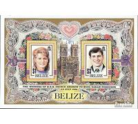 Prophila Collection belize block84 (complete.issue.) unmounted mint/never hinged ** MNH 1986 Wedding Prince Andrew + Sarah (Stamps for collectors) British royal family (Diana, Charles, Elisabeth ..)