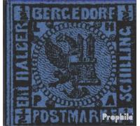 Prophila Collection Bergedorf 1ND new- or. reproduction unused 1887 Crest (Stamps for collectors) Flags/Coats of Arms/Maps