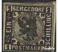 Prophila Collection Bergedorf 2ND new- or. reproduction unused 1887 Crest (Stamps for collectors) Flags/Coats of Arms/Maps