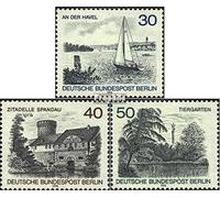 Prophila Collection Berlin (West) 529-531 (complete.issue) unmounted mint/never hinged ** MNH 1976 Berlin-Views (Stamps for collectors)