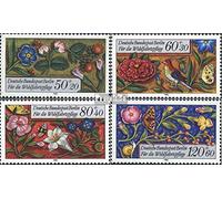 Prophila Collection Berlin (West) 744-747 (complete.issue) unmounted mint/never hinged ** MNH 1985 welfare brands (Stamps for collectors) plants/mushrooms