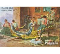 Prophila Collection Brazil block74 (complete.issue.) unmounted mint/never hinged ** MNH 1988 Stamp Exhibition (Stamps for collectors)
