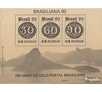 Prophila Collection Brazil block93 (complete.issue.) unmounted mint/never hinged ** MNH 1993 Stamp Exhibition (Stamps for collectors) Stamp on stamp