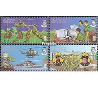 Prophila Collection Brunei 339-342 (complete.issue.) unmounted mint/never hinged ** MNH 1986 Royal Forces (Stamps for collectors) Military/Knight