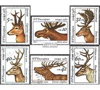 Prophila Collection Bulgaria 3574A-3579A (complete.issue.) unmounted mint/never hinged ** MNH 1987 Deer (Stamps for collectors) Other mammals (monkeys/dinosaurs/elephants ...)