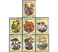 Prophila Collection Burkina Faso 1054-1060 (complete.issue.) unmounted mint/never hinged ** MNH 1985 Mushrooms (Stamps for collectors) plants/mushrooms