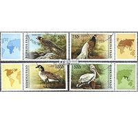 Prophila Collection Burkina Faso 1406-1409 with zierfeld (complete.issue.) unmounted mint/never hinged ** MNH 1996 Birds (Stamps for collectors) Birds