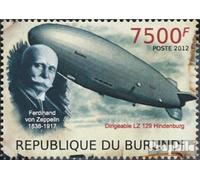 Prophila Collection Burundi 2395 (complete.issue.) unmounted mint/never hinged ** MNH 2012 disaster Zeppelin airship 129 Hindenburg (Stamps for collectors) Airplanes/Balloons/Zeppelins/Aviation