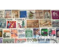 Prophila Collection Canada 100 various stamps (Stamps for collectors)