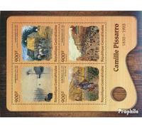 Prophila Collection Central African Republic 6500-6503 Sheetlet (complete. issue) unmounted mint/never hinged ** MNH 2016 Camille Pissarro (Stamps for collectors) painting