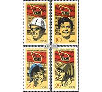 Prophila Collection DDR 1675-1678 (complete.issue) unmounted mint/never hinged ** MNH 1971 SED-Congress (Stamps for collectors) Military/Knight