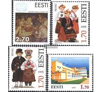 Prophila Collection Estonia 247,248-249,250 (complete.issue.) unmounted mint/never hinged ** MNH 1995 special stamps (Stamps for collectors) Uniforms/costumes