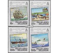 Prophila Collection falkland islands 407-410 (complete.issue.) unmounted mint/never hinged ** MNH 1984 Lloyds List (Stamps for collectors) Seafaring/ships
