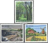 Prophila Collection Finland - Aland 11-13 (complete.issue.) unmounted mint/never hinged ** MNH 1985 Landscapes (Stamps for collectors) Landscapes