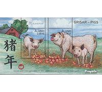 Prophila Collection Finland - Aland block18 (complete.issue.) unmounted mint/never hinged ** MNH 2018 Year - Schwein (Stamps for collectors) Astrology/Zodiac Sign