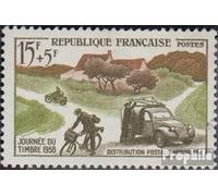 Prophila Collection France 1187 (complete.issue.) unmounted mint/never hinged ** MNH 1958 Day the Stamp (Stamps for collectors) Cycles