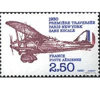 Prophila Collection France 2217 (complete.issue.) unmounted mint/never hinged ** MNH 1980 Airmail (Stamps for collectors) Airplanes/Balloons/Zeppelins/Aviation