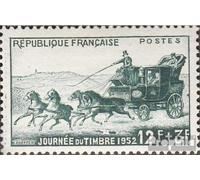 Prophila Collection France 937 (complete.issue.) unmounted mint/never hinged ** MNH 1952 Day the stamp (Stamps for collectors) Horses/zebras
