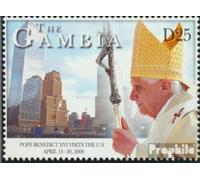 Prophila Collection Gambia 5994 (complete.issue.) unmounted mint/never hinged ** MNH 2008 U.S.-Visit Pope Benedikt XVI. (Stamps for collectors) Christianity