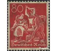 Prophila Collection German Empire 186, rare watermark 2, Waffles unmounted mint/never hinged ** MNH 1921 Workers (Stamps for collectors)