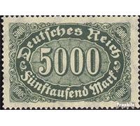 Prophila Collection German Empire 256 unmounted mint/never hinged ** MNH 1922 Numbers Supplementary-Values (Stamps for collectors)