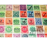 Prophila Collection German Empire 50 various stamps unmounted mint/never hinged ** MNH out Inflation 1919 until 1923 without Dependencies (Stamps for collectors)
