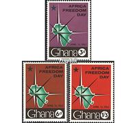 Prophila Collection Ghana 118-120 (complete.issue.) unmounted mint/never hinged ** MNH 1962 Day the africa american. Freedom (Stamps for collectors)