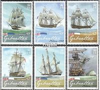 Prophila Collection Gibraltar 1267-1272 (complete.issue.) unmounted mint/never hinged ** MNH 2008 lord Horatio Nelson (Stamps for collectors) Seafaring/ships