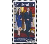 Prophila Collection Gibraltar 1404 (complete.issue.) unmounted mint/never hinged ** MNH 2011 engagements Prince William (Stamps for collectors) British royal family (Diana, Charles, Elisabeth ..)